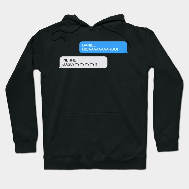 GASLYY quote Hoodie by CalliesArt